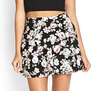 Floral Skater Skirt